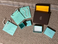 Auténticas cajas y bolsas vacías para joyería Tiffany & Co. y Goyard... segunda mano  Embacar hacia Mexico
