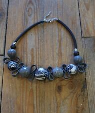 Collier grosses perles d'occasion  Monistrol-sur-Loire