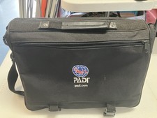 Bolsa de mão PADI preta resistente à água mergulho com alça ajustável comprar usado  Enviando para Brazil