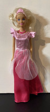 Boneca Sweet Princess Anlily Long Blonde ar e vestido rosa comprar usado  Enviando para Brazil