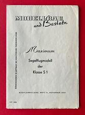 Modellbau basteln bauplan gebraucht kaufen  Dresden