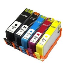 Pacote com 5 conjuntos de tintas 564XL para HP Photosmart C309 C309a C309G C310a C410A C510, usado comprar usado  Enviando para Brazil