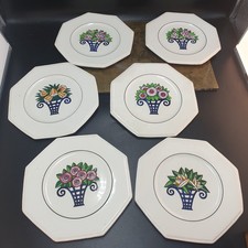 Assiettes dessert octogonales d'occasion  Caluire-et-Cuire
