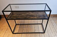 Console table tempered for sale  BUSHEY