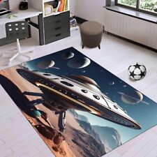 Tapete UFO, Tapete de Quarto Infantil, Astronauta, Estampado Espacial, Tapete Planeta, Decoração de Quarto de Menino,  comprar usado Tapete UFO, Tapete de Quarto Infantil, Astronauta, Estampado Espacial, Tapete Planeta, Decoração de Quarto de Menino,  comprar usado  Enviando para Brazil