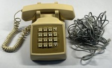 Usado, Antigo anos 90 AT&T botão telefone fixo modelo CS2500DFMG osso off white- LEIA comprar usado  Enviando para Brazil
