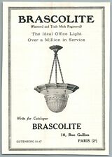 1920 brascolite chandelier d'occasion  Viry-Châtillon