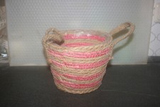 Blumenübertopf sisal henkel gebraucht kaufen  Beverungen
