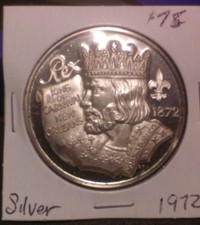 1972 .999 silver for sale  New Orleans