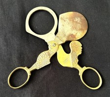 Tesoura cortador de ovos vintage Solingen Alemanha latão frango comprar usado  Enviando para Brazil
