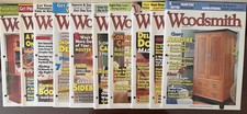 Woodsmith Magazine Lot of 10 Issues 2009-2012 Assorted VG Cabinets, Desk, Router segunda mano  Embacar hacia Mexico