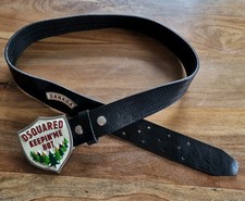 Dsquared leder gürtel gebraucht kaufen  Tangstedt