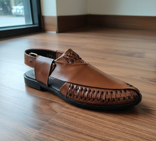 Sandálias masculinas de luxo couro genuíno pele - 100% feitas à mão marrom casual ao ar livre comprar usado Sandálias masculinas de luxo couro genuíno pele - 100% feitas à mão marrom casual ao ar livre comprar usado  Enviando para Brazil