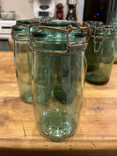 Ancien bocal verre d'occasion  Saales