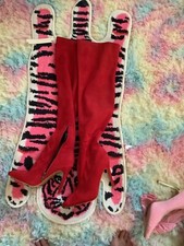 Red suede thigh for sale  Orange
