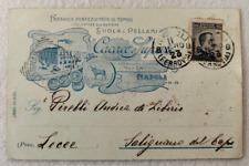 Cartolina napoli pubblicitarie usato  Morra de Sanctis