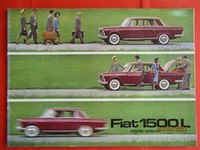 Brochure fiat 1500 d'occasion  Saint-Claud