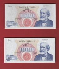 1000 lire verdi usato  Casarsa della Delizia