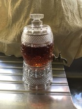 Litre cut crystal for sale  WIRRAL