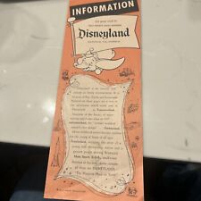 souvenir booklet disneyland for sale  North Richland Hills