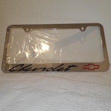 Chevrolet chrome license for sale Chevrolet chrome license for sale  Oakdale