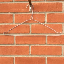 White wire hangers for sale  COLCHESTER