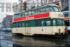 Usado, Bonde 35mm Slide Blackpool transporte dois andares Strassenbahn 715 1976 original comprar usado  Enviando para Brazil