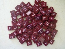 Burgundy scrabble deluxe for sale  Las Vegas