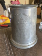 Pewter tankard engraved for sale  GREENHITHE