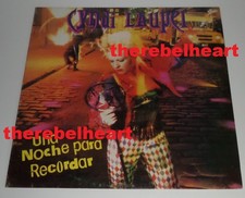 CYNDI LAUPER A Night To Remember 1989 Argentinian LP - COVER PHOTO VARIANT Rare comprar usado  Enviando para Brazil