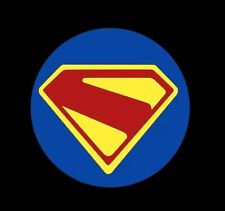 Adesivo adesivo vinil diecut SuperMan LOGOTIPO quadrinhos colorido BatMan Marvel 4x4 polegadas! comprar usado  Enviando para Brazil
