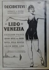 Lido venezia pubblicità usato  Roma