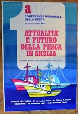 Manifesto originale conferenza usato  Castellammare del Golfo
