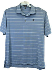 Camisa polo de golf Peter Millar Summer Comfort para hombre XL azul con rayas blancas (I30) segunda mano  Embacar hacia Argentina