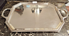 Plateau metal argente d'occasion  Yffiniac