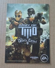 Usado, Cartão postal promocional arte impressão ARMY OF TWO - Cartel dos Demônios EA (Artes Eletrônicas) comprar usado  Enviando para Brazil