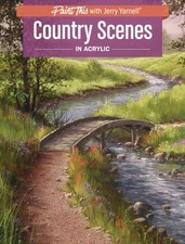 Country scenes acrylic for sale  Depew