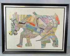 Tableau huile bois d'occasion  Yffiniac