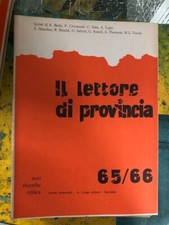 Lettore provincia barbi usato  Viu