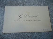 Carte visite capitaine d'occasion Carte visite capitaine d'occasion  Montauban