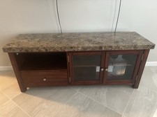 Wooden stand marble for sale  Bloomfield