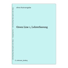Green line lehrerfassung gebraucht kaufen  Ohlsbach