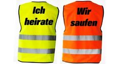 Sicherheitsweste warnweste jga gebraucht kaufen  Ellwangen (Jagst)
