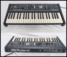 Roland RS-09 sintetizador de órgãos de cordas preto testado funcionando com estojo original, usado comprar usado  Enviando para Brazil