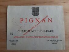 Wine label chateauneuf d'occasion  Expédié en Belgium