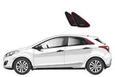 Usado, SNAPSHADES Puertos Ventanas para Hyundai i30 Hatchback 2da Generación (GD; 2012-2017) segunda mano  Embacar hacia Argentina