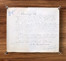 Signed king george for sale  STOCKPORT