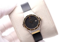 Relógio feminino Hublot MDM Geneve quartzo 28 mm mostrador cinza data dois tons comprar usado  Enviando para Brazil