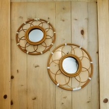 Pair rattan flower for sale  Willow Grove