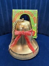 Vintage Natal Musical Saudação Sino Japão Puxar Cordas Jingle Bells Caixa Original comprar usado  Enviando para Brazil